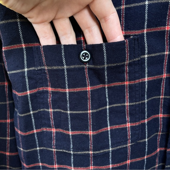 Alex Mill flannel button down plaid shirt - Picture 10 of 13